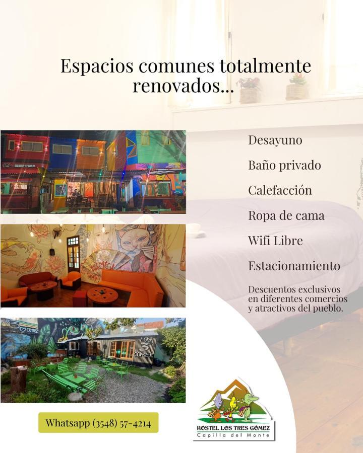Los 3 Gomez Capilla del Monte Exterior photo